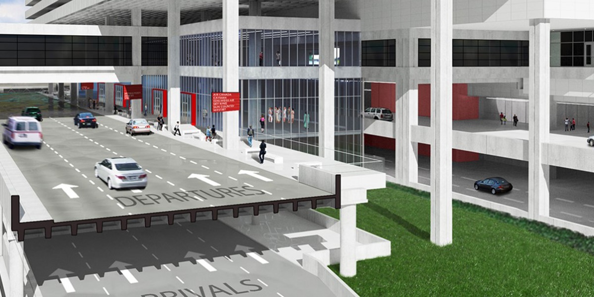 Tampa International Airport (TPA) Main Terminal Curbside Expansion